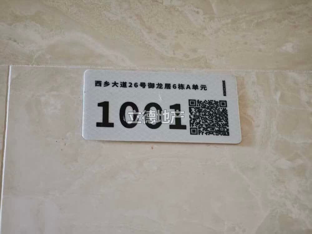 深圳市宝安区宝城115区西乡大道北侧御龙居6栋A单元1001